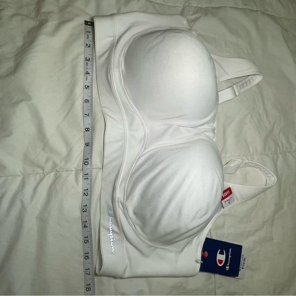 Champion Women's White Sports Bra 44DDD Moisture Wicking and Max Control - Picture 8 of 10